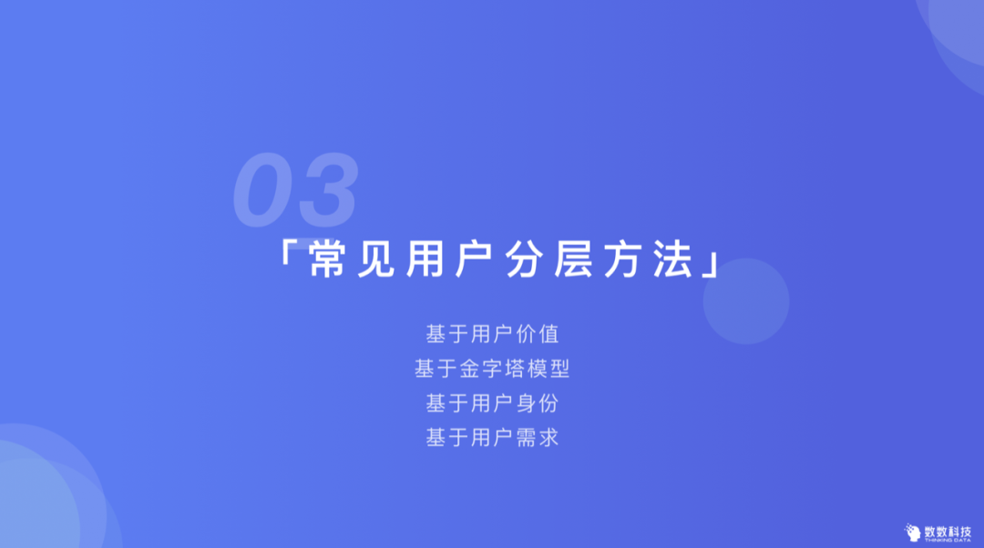 一文说透，用户分层到底该怎么做？｜数数课堂Vol.20（附PPT下载）